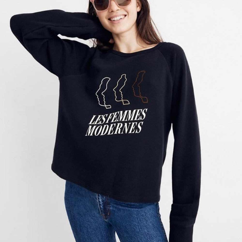 Madewell Les Femmes Modernes Sweatshirt Medium